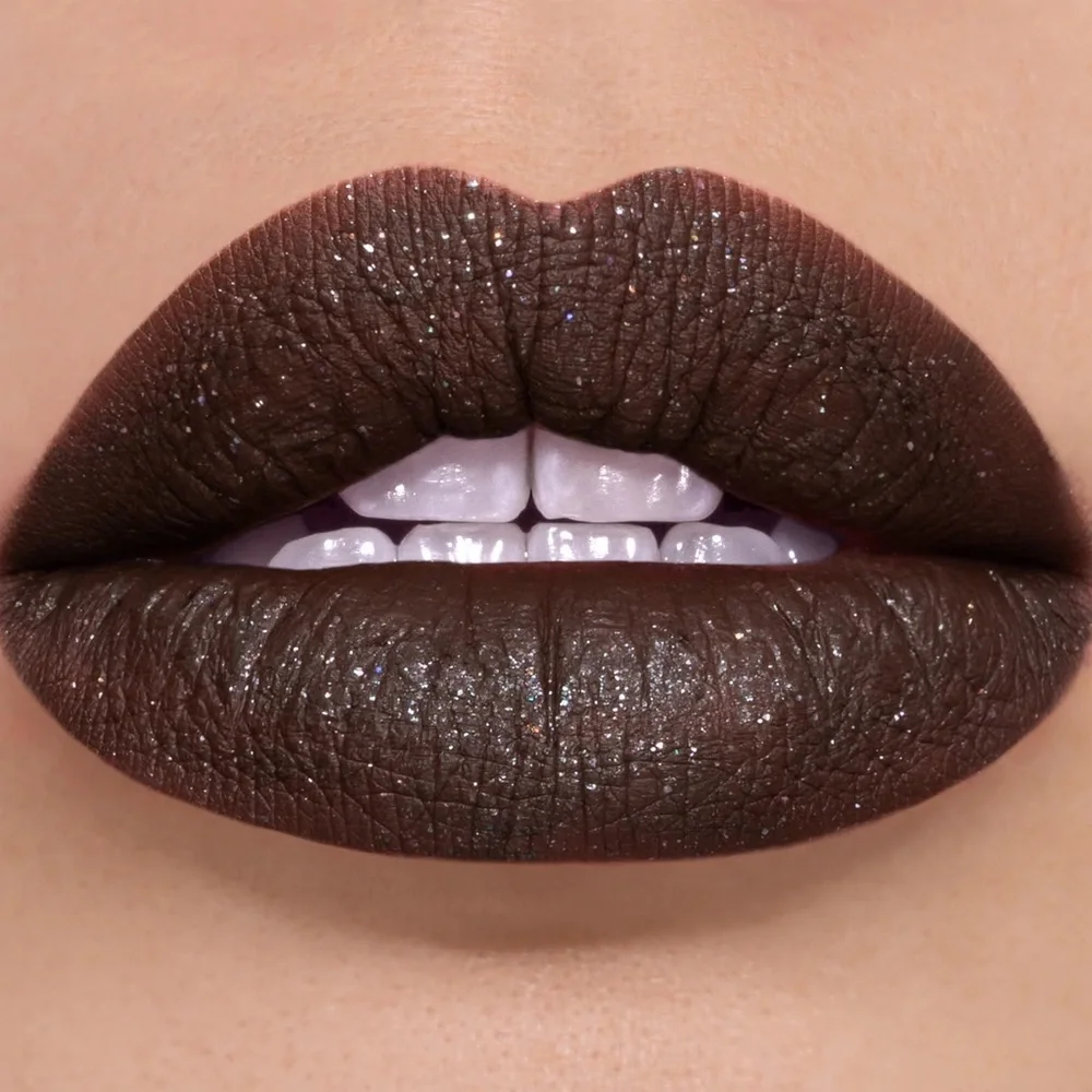 NWT Sugarpill: Rare 🔥 No Thx! Brown Glitter Liquid Lip Color